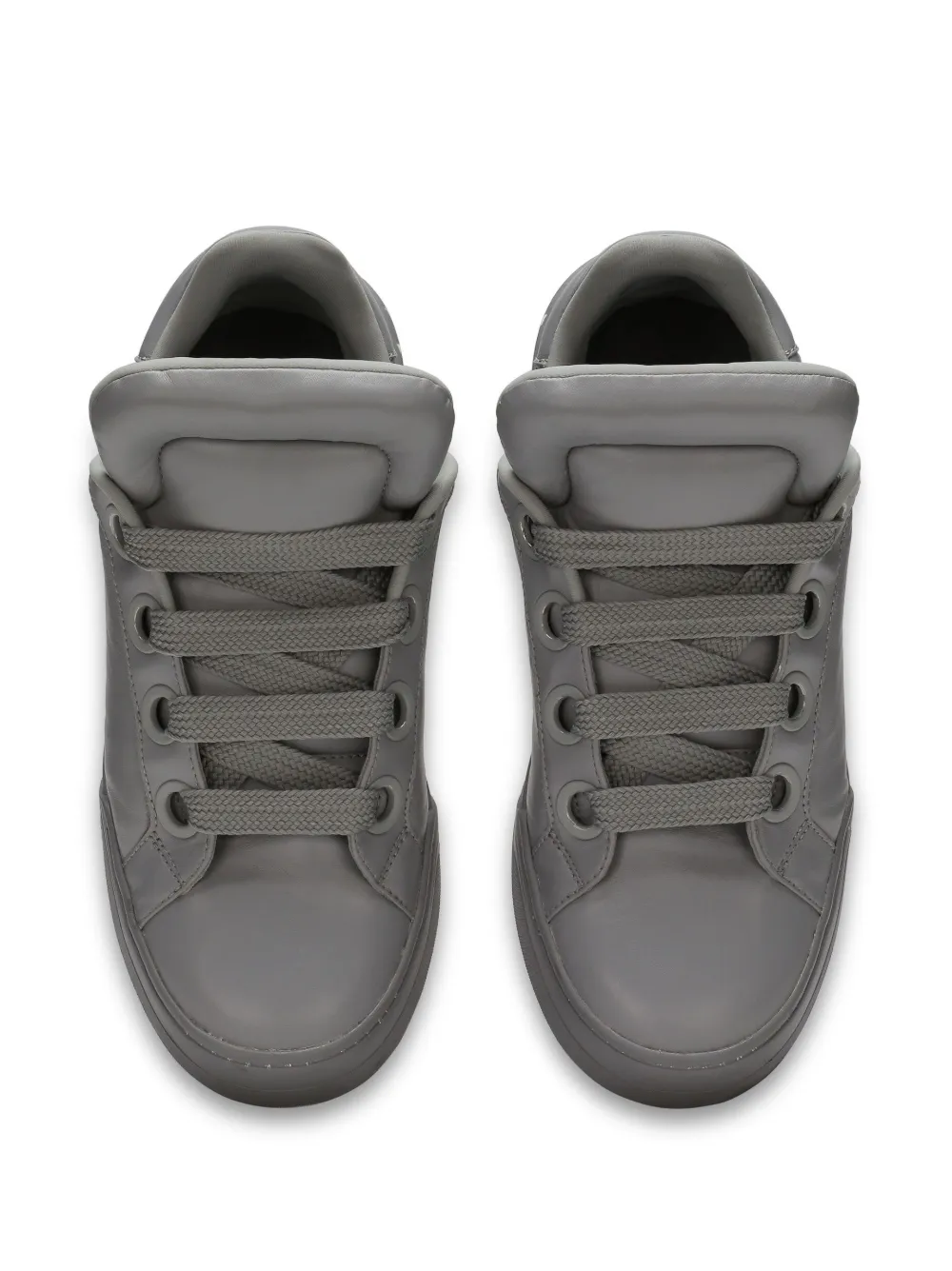 Dolce & Gabbana Portofino Low-top Sneakers In Grey