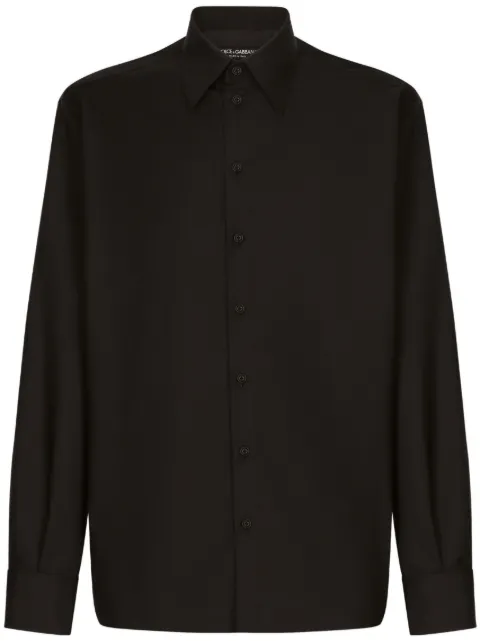 Dolce & Gabbana chemise à col pointu
