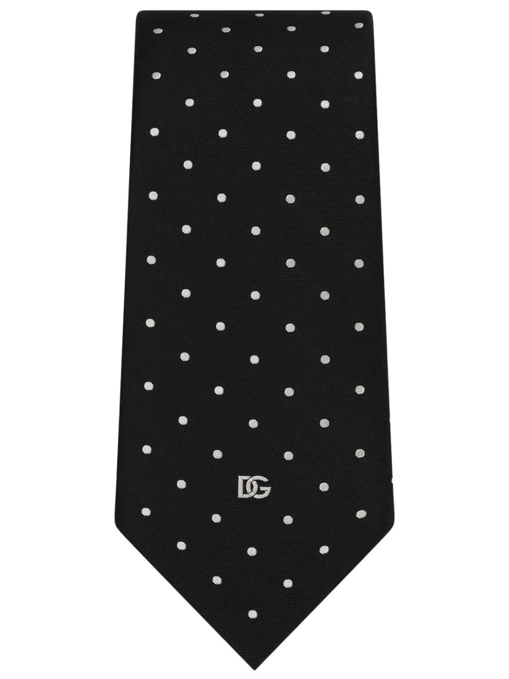 Image 1 of Dolce & Gabbana corbata de seda con lunares estampados