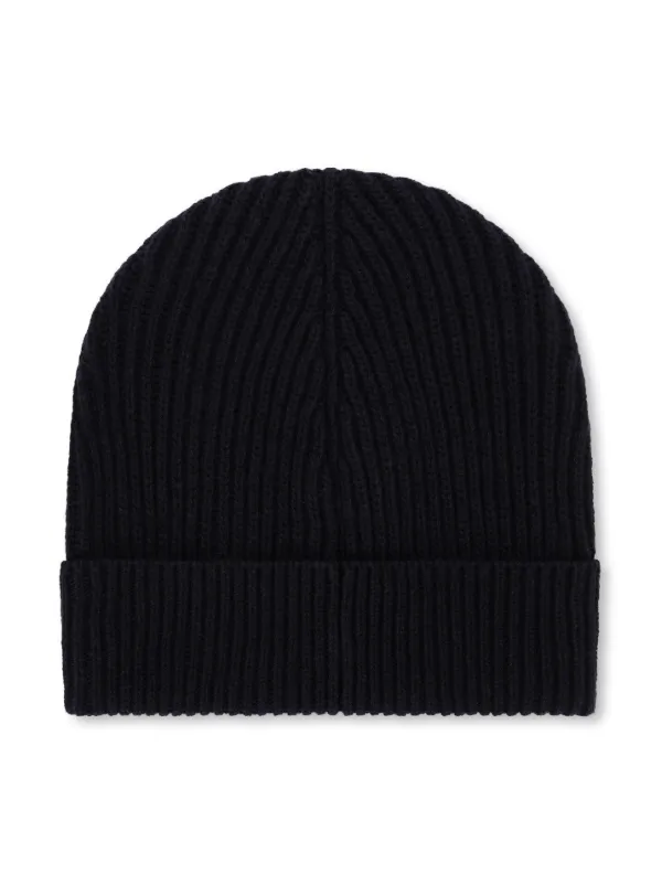 Dolce & Gabbana DG Essentials logo-patch Knitted Beanie