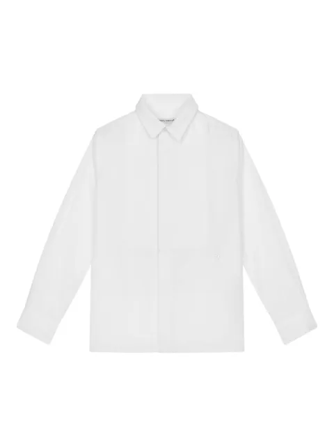 Dolce & Gabbana Kids camisa con cierre oculto 
