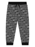 Dolce & Gabbana Kids logo-print drawstring track pants - Black