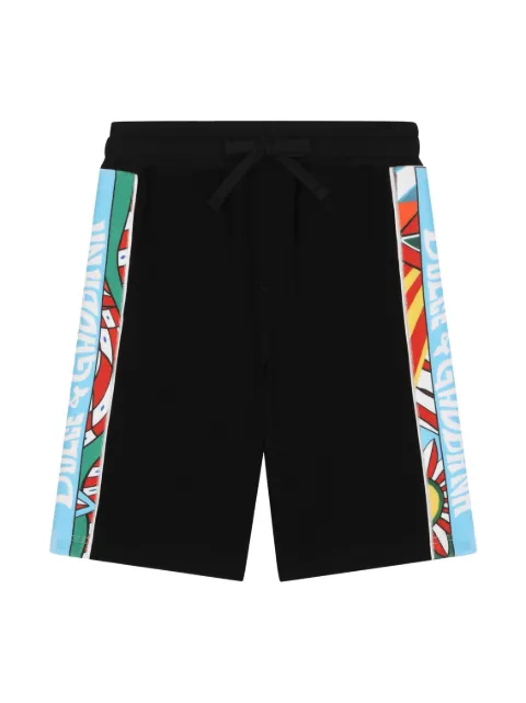 Dolce & Gabbana Kids shorts con estampado Carretto