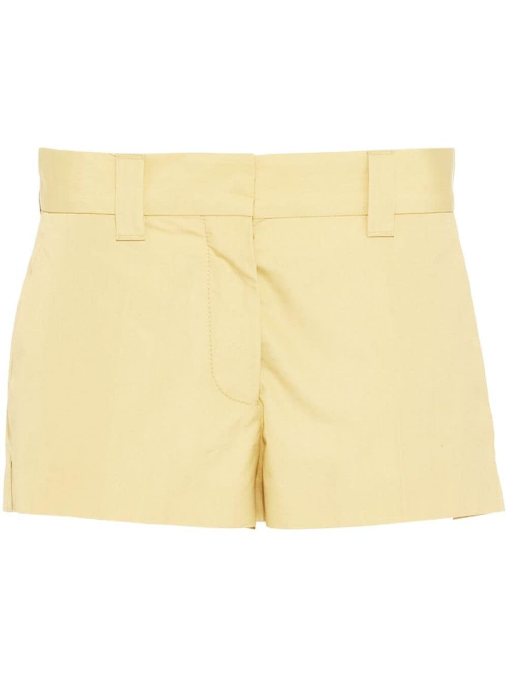 Miu Miu low-rise Mini Shorts - Farfetch
