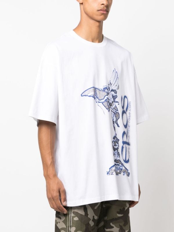 Martine Rose graphic-print short-sleeve T-shirt - Farfetch