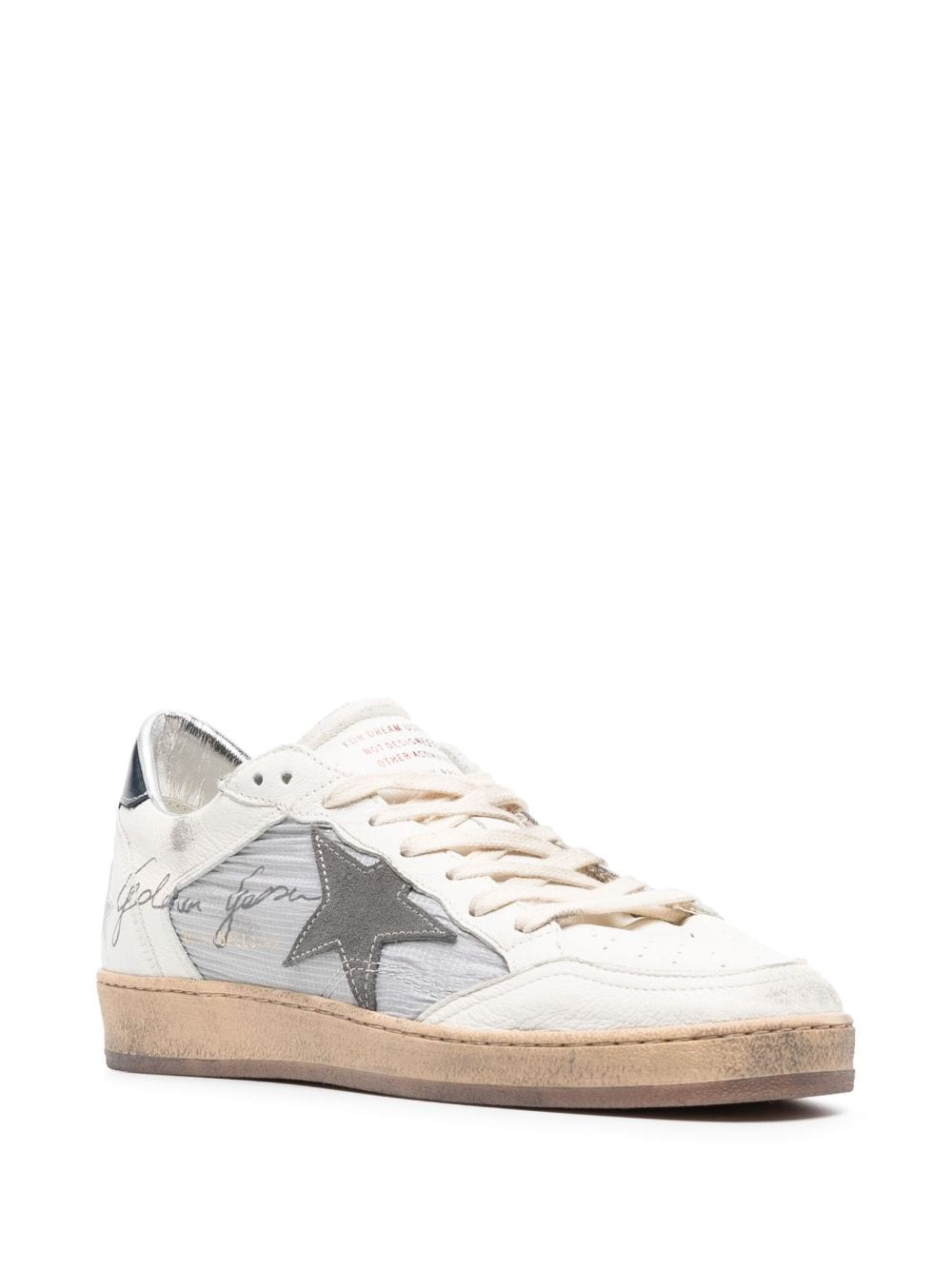 Golden Goose Ball Star leren sneakers - Wit