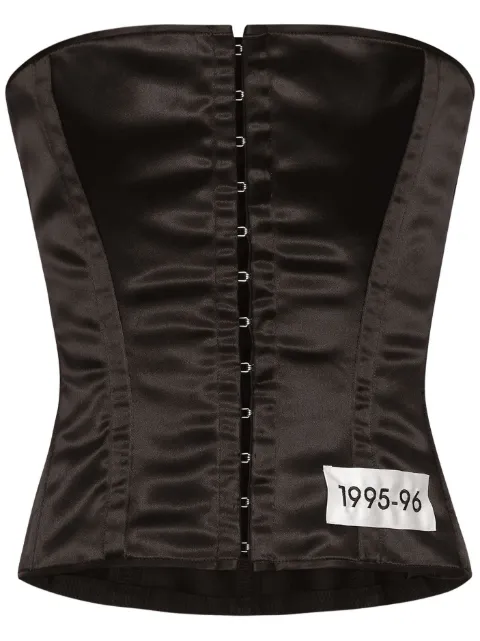 Dolce & Gabbana top estilo bustier Re-Edition