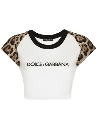 Tシャツ・カットソー DOLCE & GABBANA CREPE DE CHINE CROPPED TOP 20046046_50633856_322.jpg