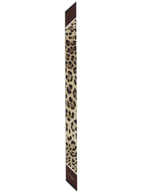 Dolce & Gabbana Foulard leopardato