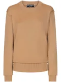 Dolce & Gabbana round-neck drop-shoulder jumper - Brown