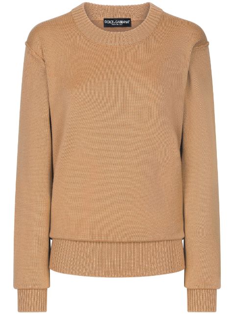 Dolce & Gabbana round-neck drop-shoulder jumper Women