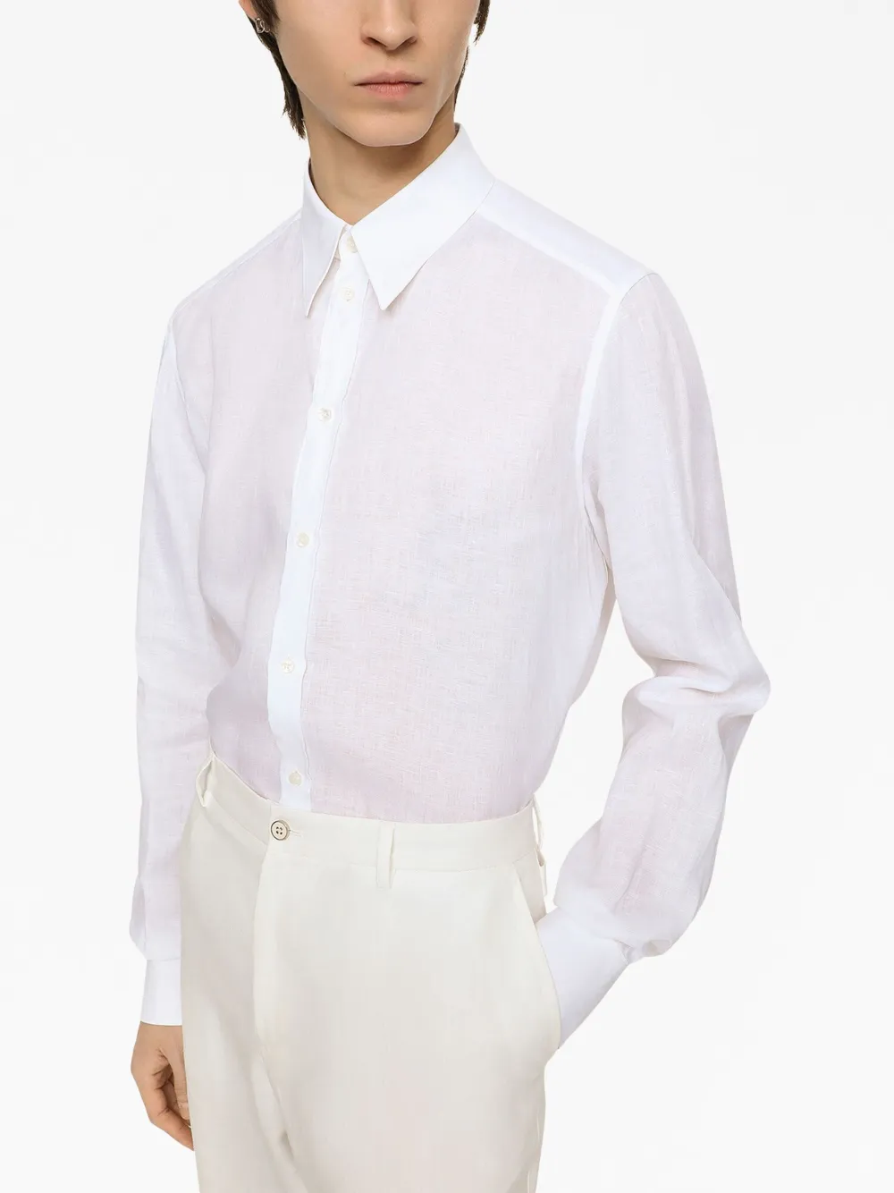 Dolce & Gabbana リネンシャツ | ホワイト | FARFETCH JP