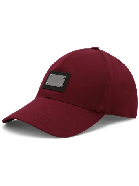 Dolce & Gabbana logo-tag baseball cap