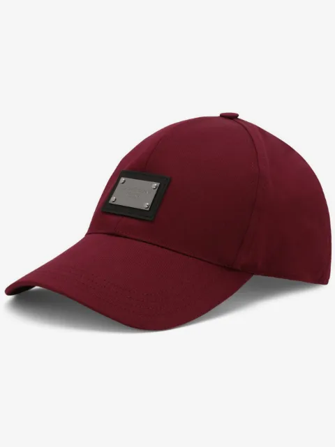 Dolce & Gabbana Boné com tag de logo