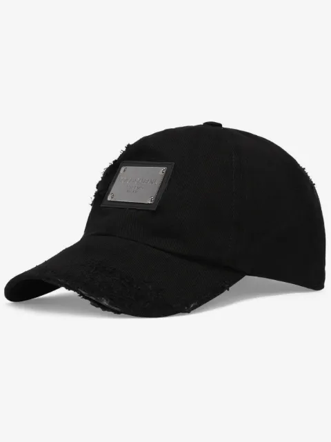 Dolce & Gabbana cotton twill baseball cap