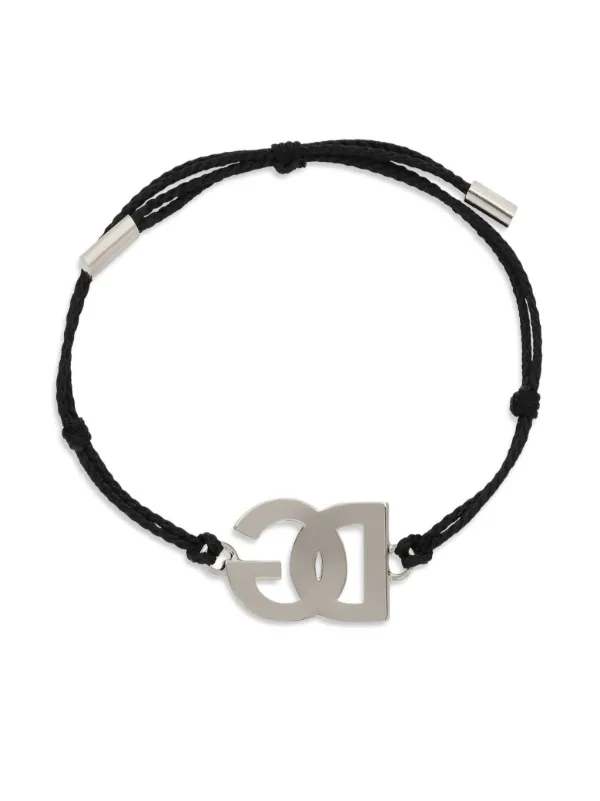 Dolce & Gabbana DGロゴ ブレスレット | シルバートーン | FARFETCH JP