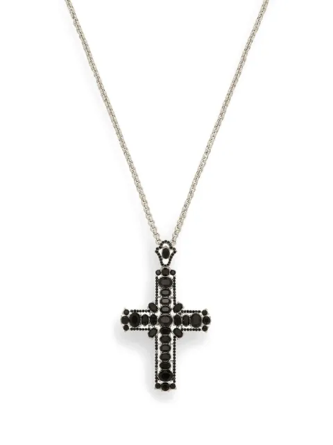 Dolce & Gabbana crystal-embellished chain necklace