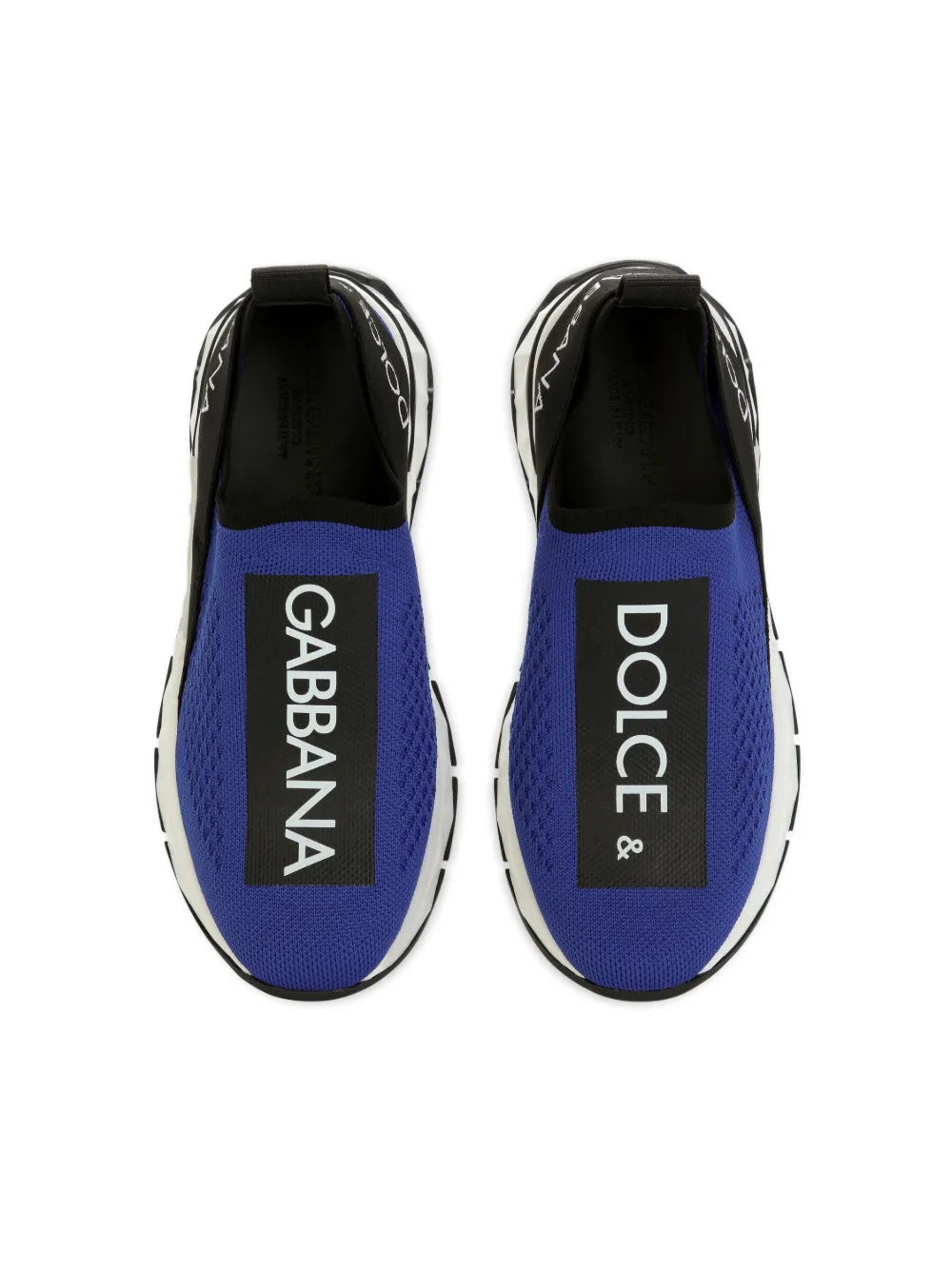 Dolce & Gabbana Sorrento Slip-on Sneakers In Blue
