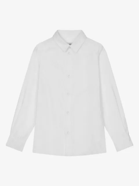 Dolce & Gabbana Kids camisa con cuello