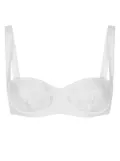 Dolce & Gabbana floral-lace balconette bra - White