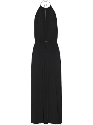 Miu Miu Organzine halterneck dress