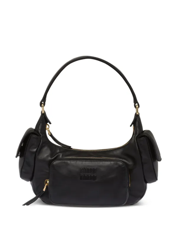 MIU MIU leather one shoulder bag-www.guanjuntan.com