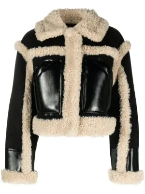 Stand Studio Lessie Faux-Shearling Jacket