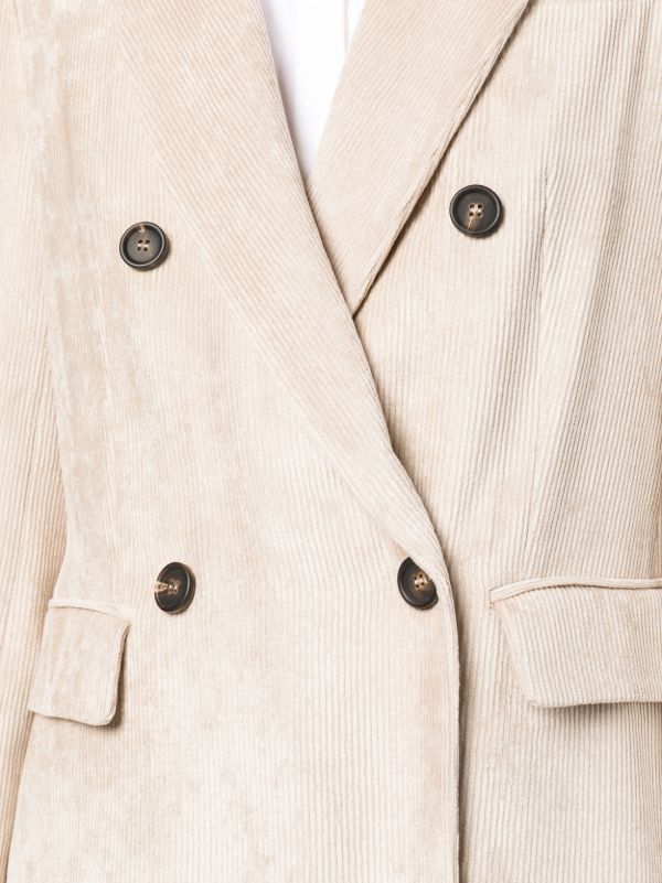 Cream hot sale cord blazer