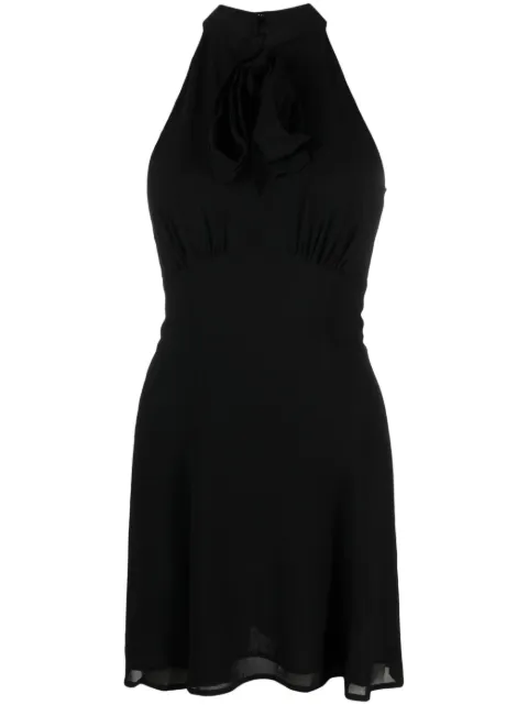 Reformation Aylani halterneck minidress