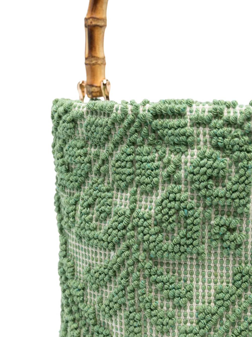 La Milanesa Chia bamboohandle Bucket Bag Farfetch