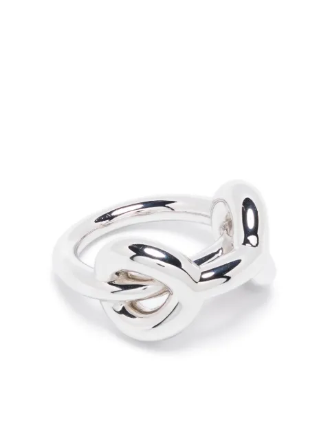 Charlotte Chesnais Binary Chain sterling-silver ring