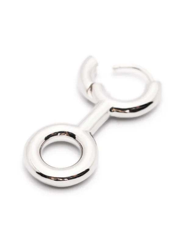 Charlotte Chesnais Binary Chain ピアス | シルバートーン | FARFETCH JP