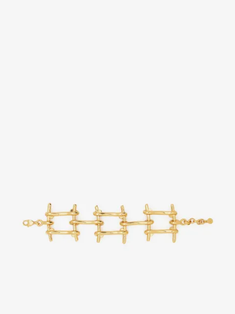 Rabanne wire chain bracelet 
