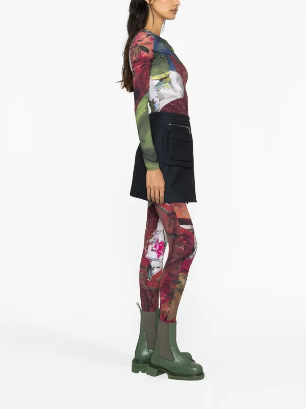 Marine Serre Scarvesプリント Second Skin トップ - Farfetch