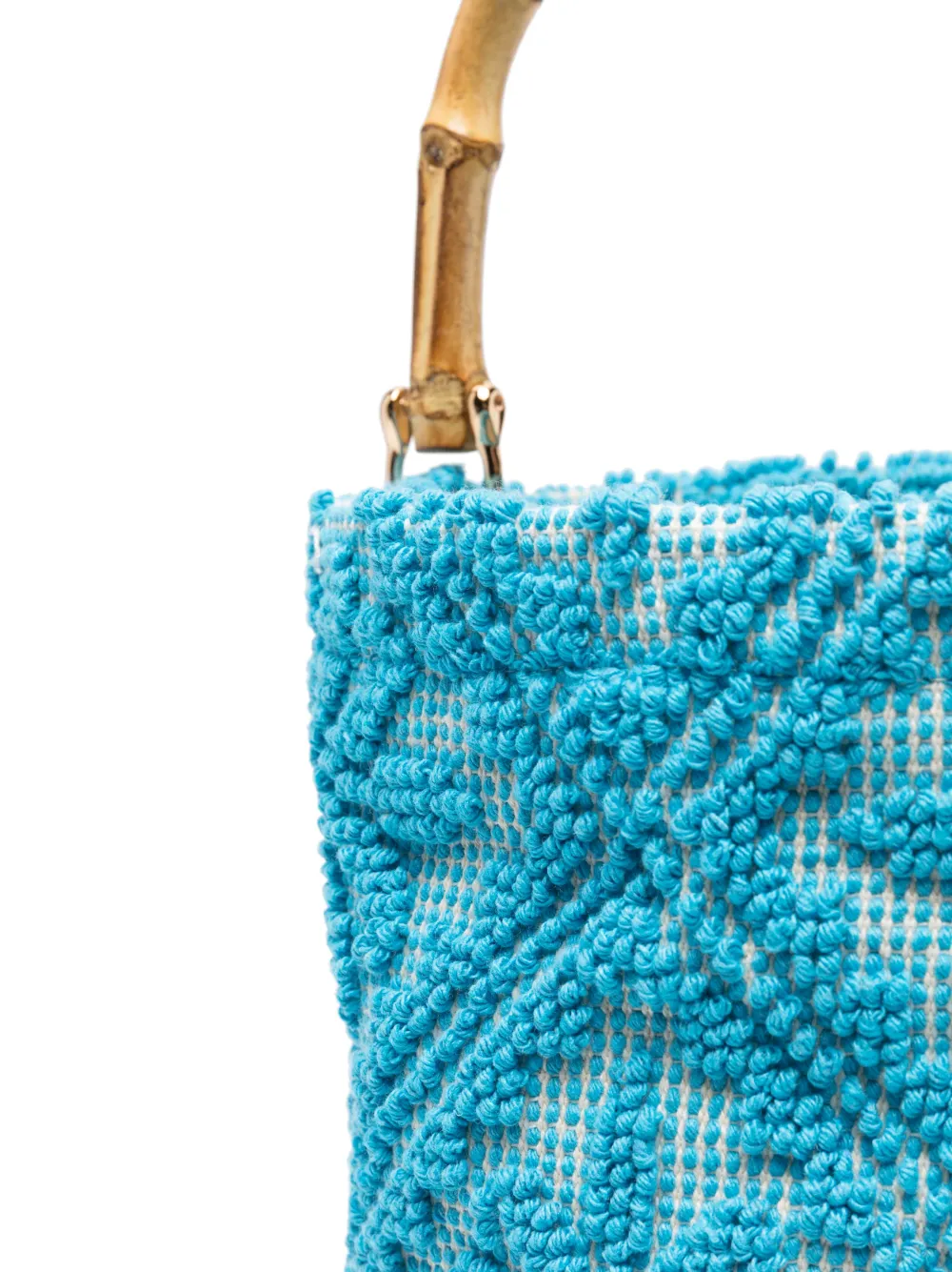 La Milanesa Chia bamboohandle Bucket Bag Farfetch