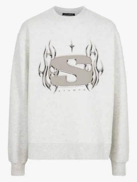Stampd Chrome Flame crew-neck sweatshirt