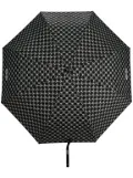 Moschino monogram-print umbrella - Black