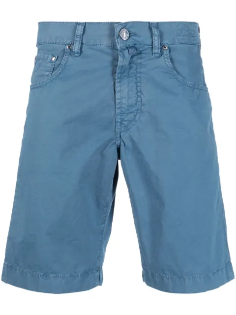 Jacob Cohën logo-patch stretch bermuda shorts