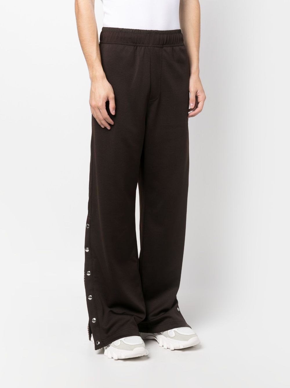 Lanvin Curb-detail buttoned track pants Men