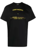 Raf Simons Printworks Tour T-shirt - Black