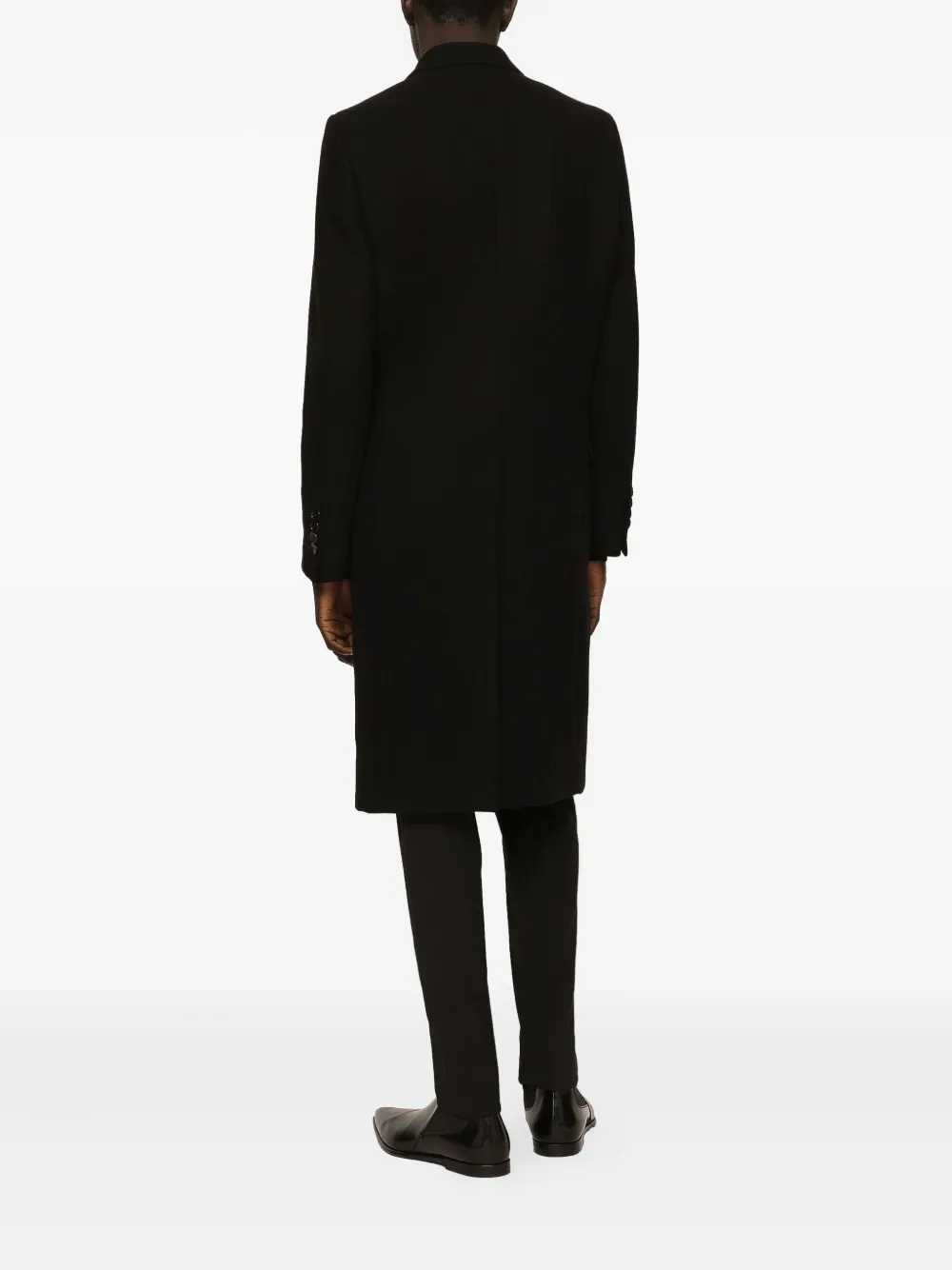 Dolce & Gabbana Jas met dubbele rij knopen Zwart