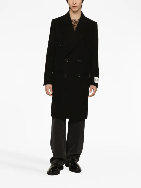 ドルチェアンドガッパーナダブルコート Dolce & Gabbana ダブルコート | ブラック | FARFETCH JP