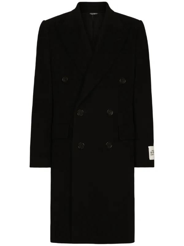 ドルチェアンドガッパーナダブルコート Dolce & Gabbana ダブルコート | ブラック | FARFETCH JP