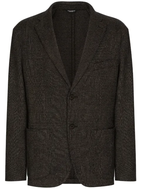 Dolce & Gabbana Prince of Wales check pattern blazer