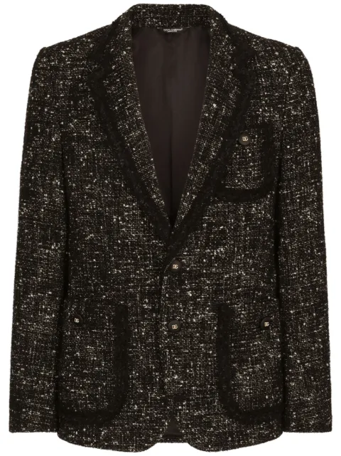 Dolce & Gabbana single-breasted wool blazer