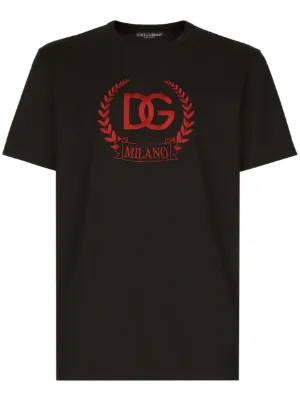 Dolce & Gabbana DGプリント Tシャツ | ブラック | FARFETCH JP
