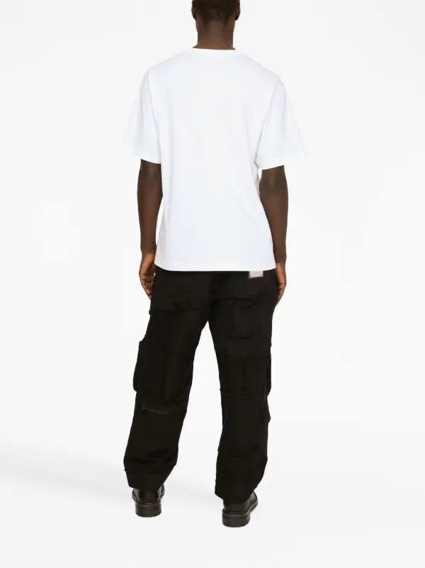 Dolce & Gabbana graphic-print Cotton T-shirt | White | FARFETCH