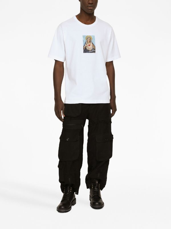 Dolce & Gabbana graphic-print Cotton T-shirt - Farfetch