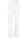 ETRO high-waist cropped jeans - White