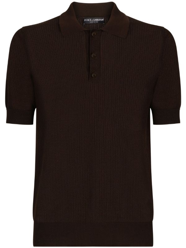 Dolce and gabbana 2024 mens polo shirt